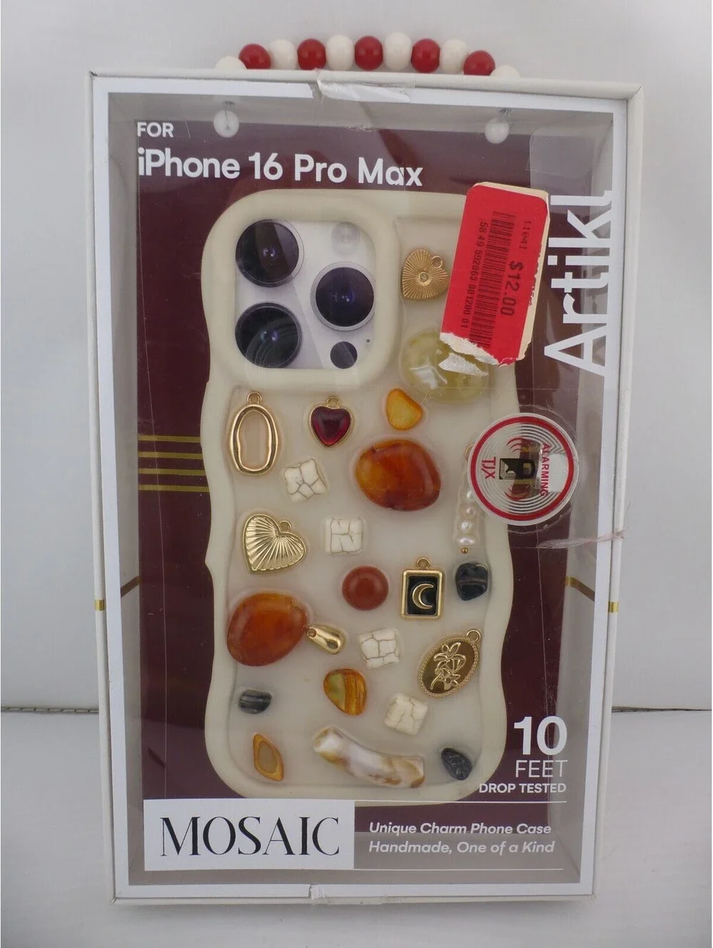 Artikl MOSAIC iPhone 16 Pro Max Unique Charm Phone Case 10ft Drop Tested New C1